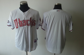 Arizona Diamondbacks Blank White Cool Base Stitched MLB Jersey