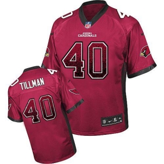 Nike Cardinals -40 Pat Tillman Red Team Color Men's Stitched NFL Elite Drift Fashion Jersey