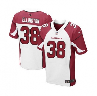 Nike Cardinals -38 Andre Ellington White Men's Stitched NFL Elite Jersey