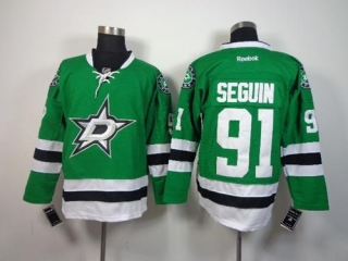 Dallas Stars -91 Tyler Seguin Green Stitched NHL Jersey