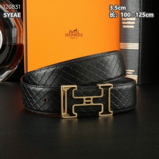 2023.7.31 Original Quality Hermes belt 35mmX100-125cm 013
