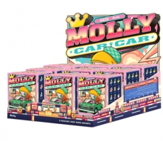 2023.11.30 POPMART molly magic card series blind box Action Figure 9 pieces brand new with plastic seal (there is a chance to get a hidden blind box) 723