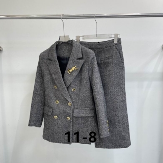 2023.12.18  YSL Skirt Suit  S-XL 002