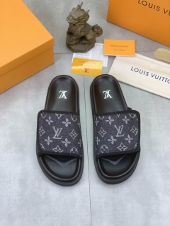 2024.04.28  Super Perfect LV Men Slippers size38-46 1459