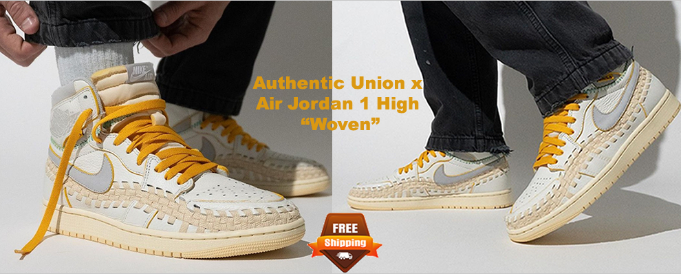 Authentic Union x Air Jordan 1 High “Woven”