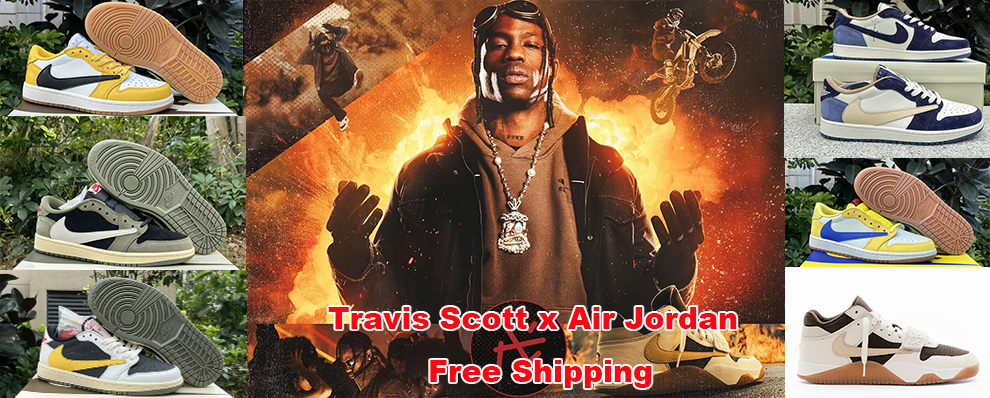 Authentic Travis Scott x Air Jordan